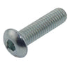 10-32 x 0.75 in. Hex Drive Button Head Cap Screw
